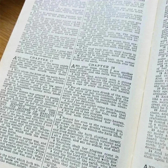 Vintage Holy Bible KJV Self-Pronouncing Edition Hardcover English Religion Book - Picture 7 of 8